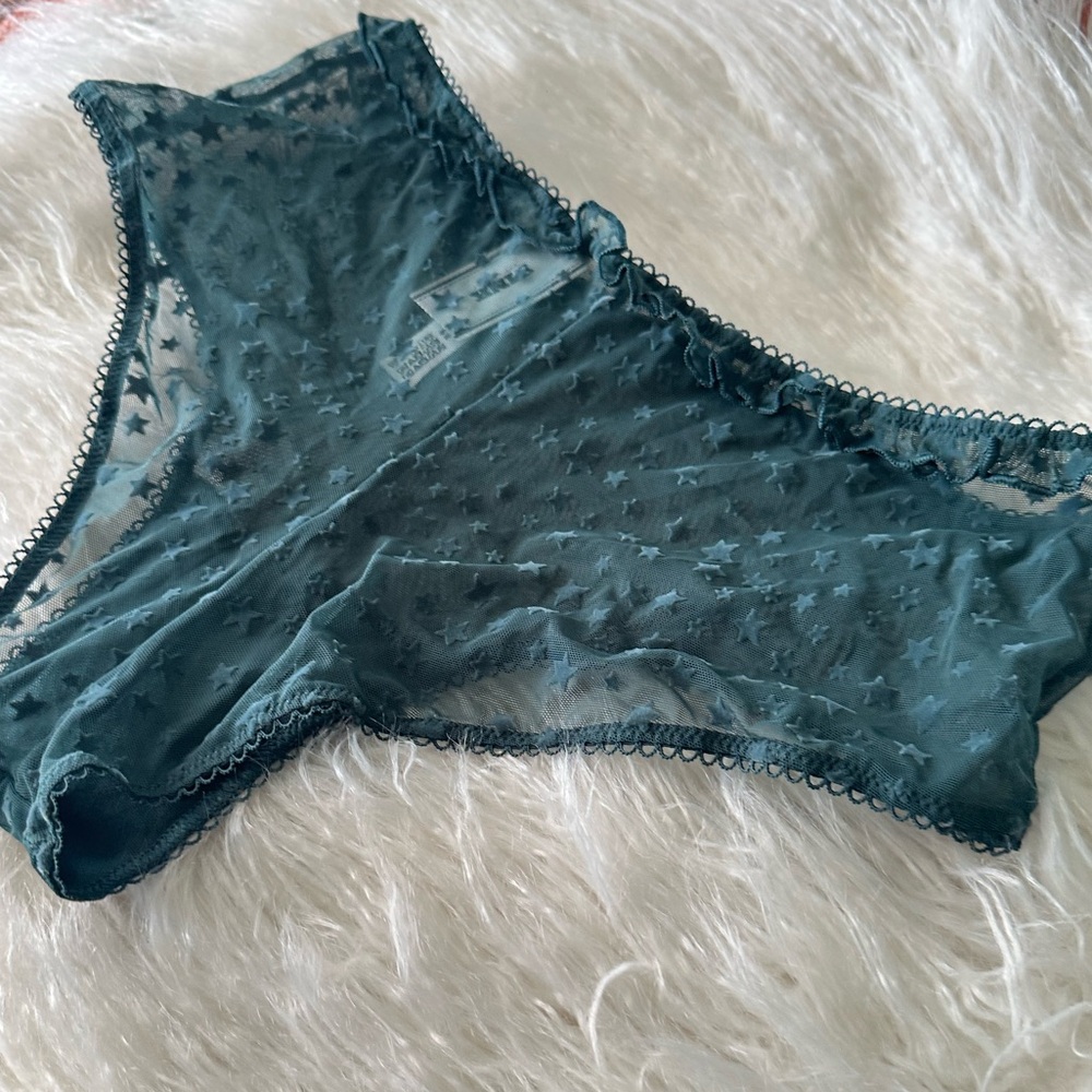 Victoria's Secret PINK Cheeky Starry Lace Panty